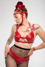 Deluxerie Sexig Harness Set Clemencia 2
