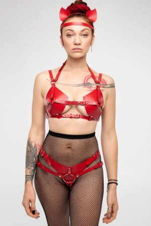 Deluxerie Sexig Harness Set Clemencia